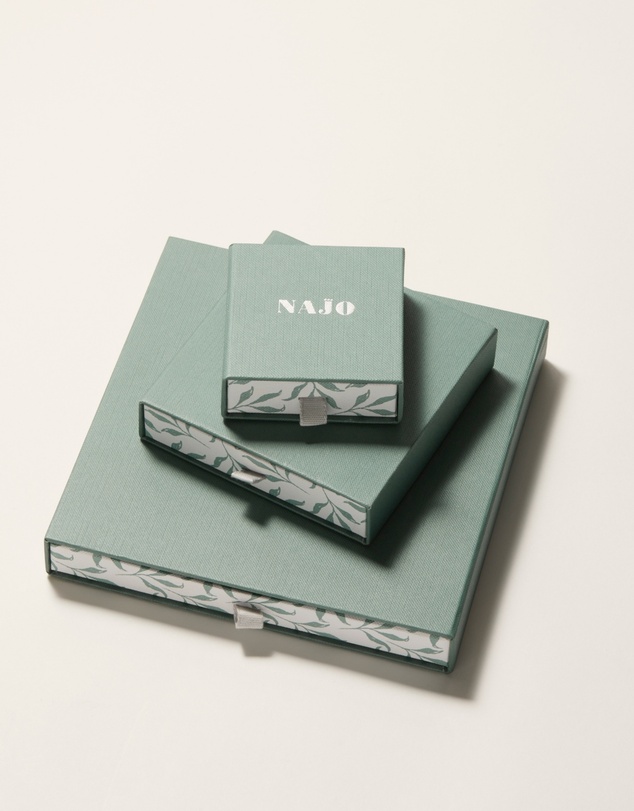 Najo - Vivante Yellow Gold Necklace (45cm+ext)