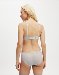 Cotton On Body - Maeve Mesh Triangle Bralette