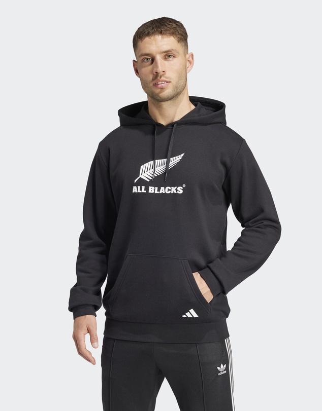 adidas Performance - All Blacks Logo Hoodie Mens