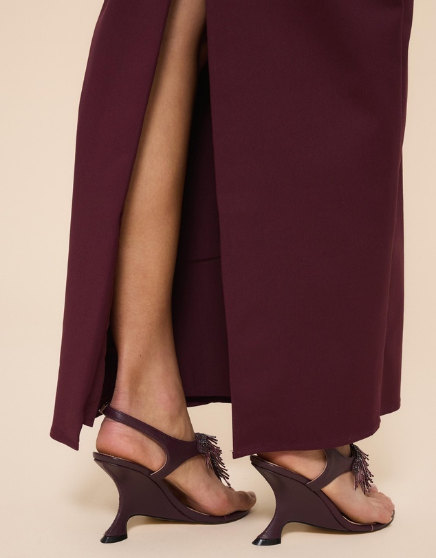 CHANCERY - Belle Square Neck Bodycon Midi Dress
