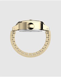 TIMEX - Cavatina® Mini 16mm Stainless Steel Expansion Band Ring Watch