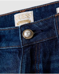 GUESS - 80s Mid Rise Straight Jeans