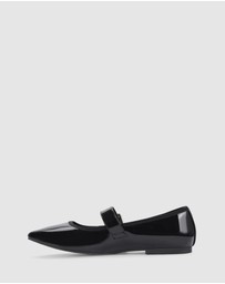 Verali - Banks Buckled Mary-Jane Flats