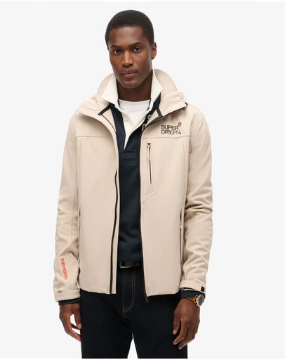 Superdry - Hooded Soft Shell Trekker Jacket
