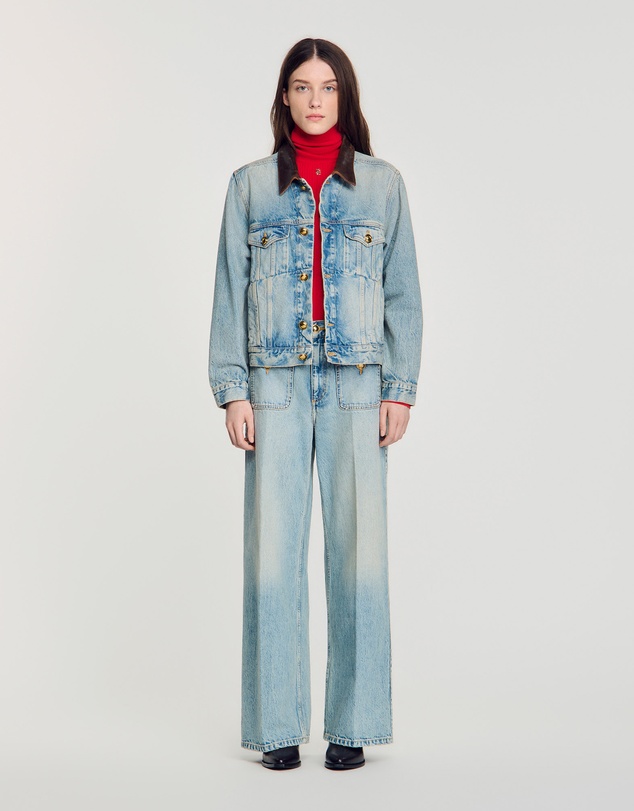 Sandro - Freja Denim Jacket