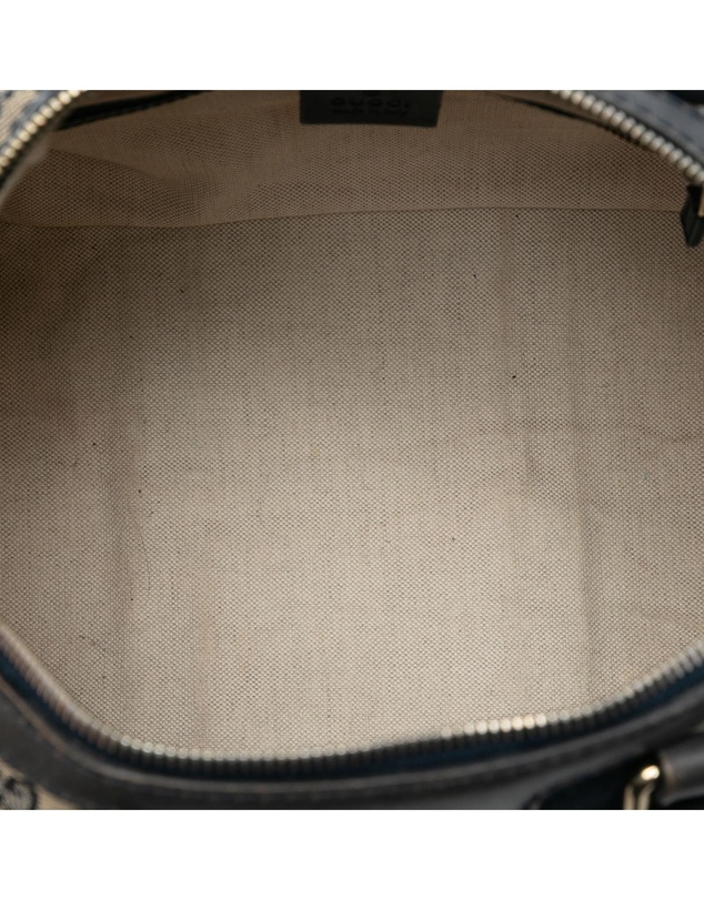 Pre-Loved by Azura Reborn - Pre-Loved Medium GG Canvas Web Joy Boston Bag