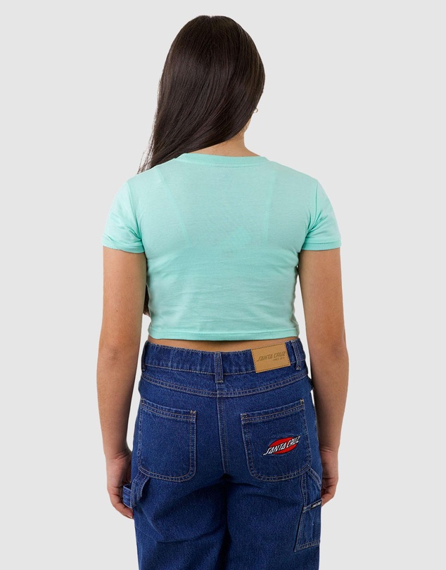 Santa Cruz - Oval Dot Splice Front Tee - Teens