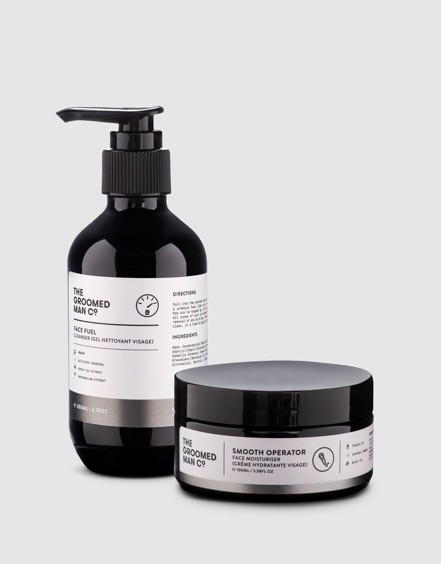 The Groomed Man Co - Face Wash & Moisturiser Kit