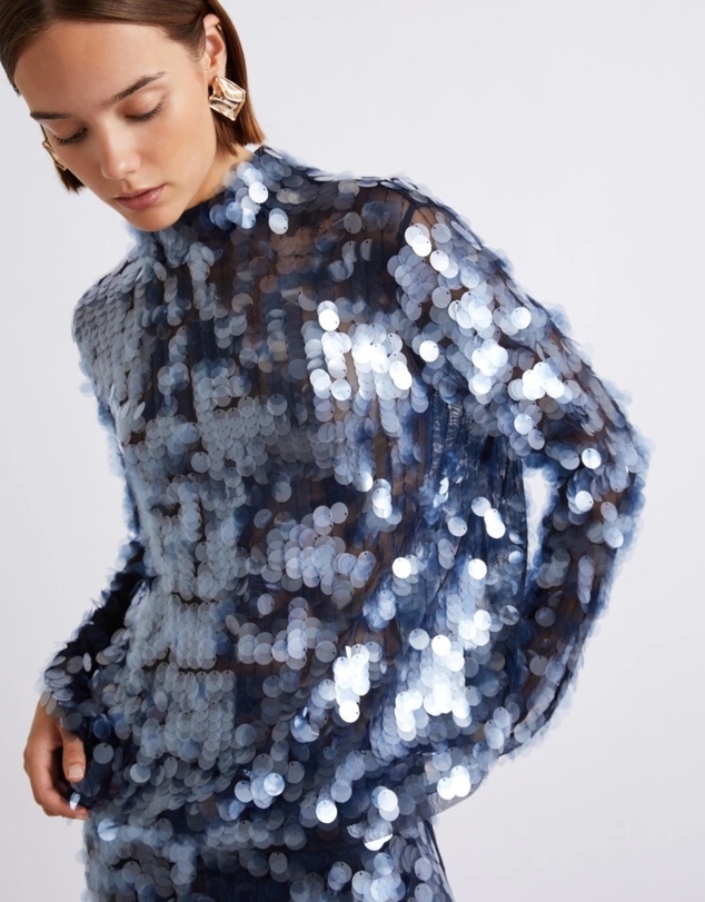 Marella - Sequin Tulle Top