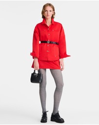 Longchamp - Le Roseau Leather Handbag