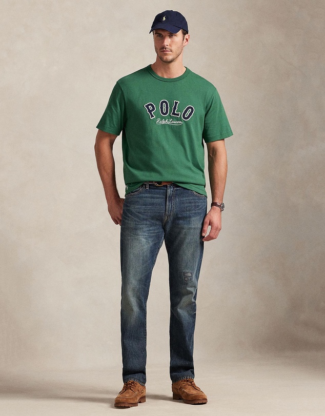 Polo Ralph Lauren - ICONIC EXCLUSIVE - Big & Tall Big Western-Logo Jersey T-Shirt