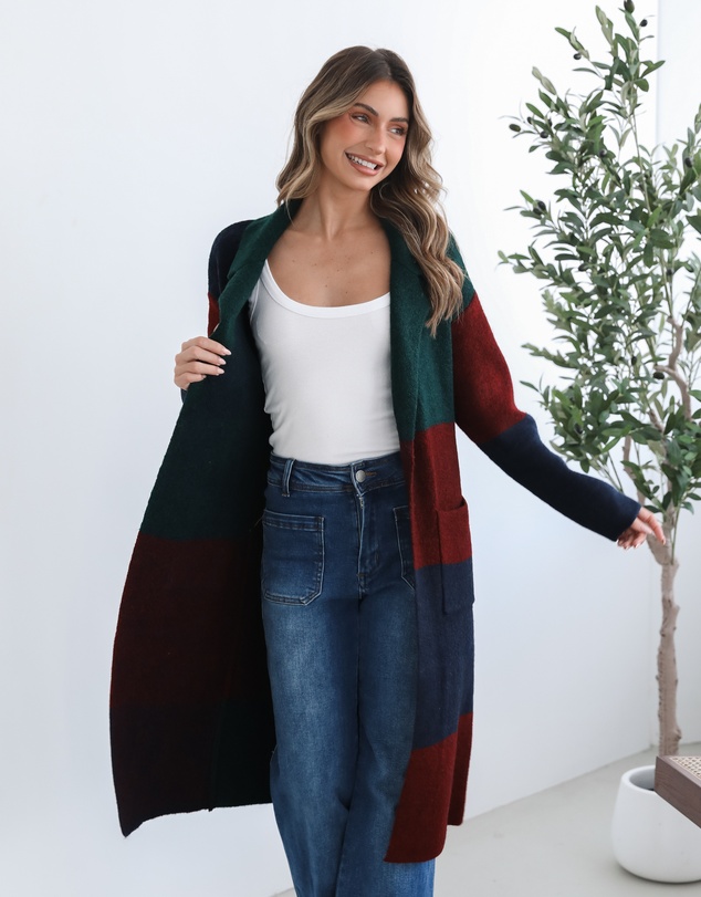 Esther & Co - Perrine Coatigan - Wine Check