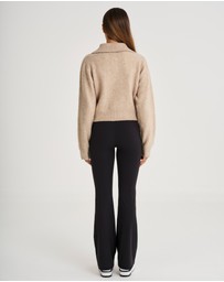 All Fenix - 1/2 Button Polo Knit