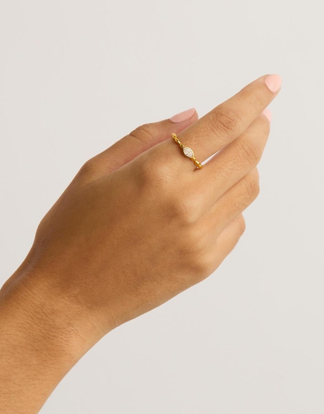 By Charlotte - Gold Lucky Eye Ring