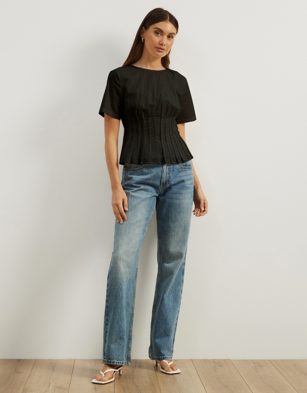 Atmos&Here - Maya Pin Tuck Top
