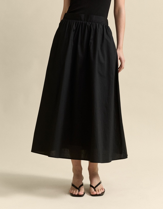 MVN - Cotton Midi Skirt