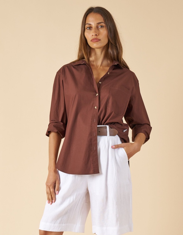 CAMIXA - Poppy Oversize Cotton Shirt
