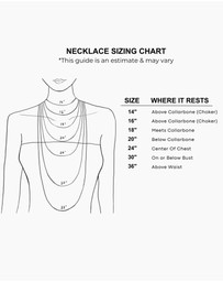 HOUSE OF SLANI - Dainty Figaro Chain Necklace