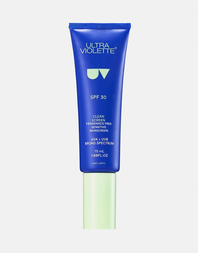 Ultra Violette - Clean Screen Fragrance Free Sensitive Facial SKINSCREEN™ SPF 30