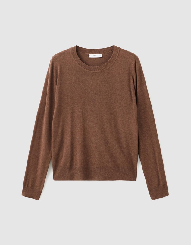 M.N.G - Fine-Knit Crew-Neck Sweater