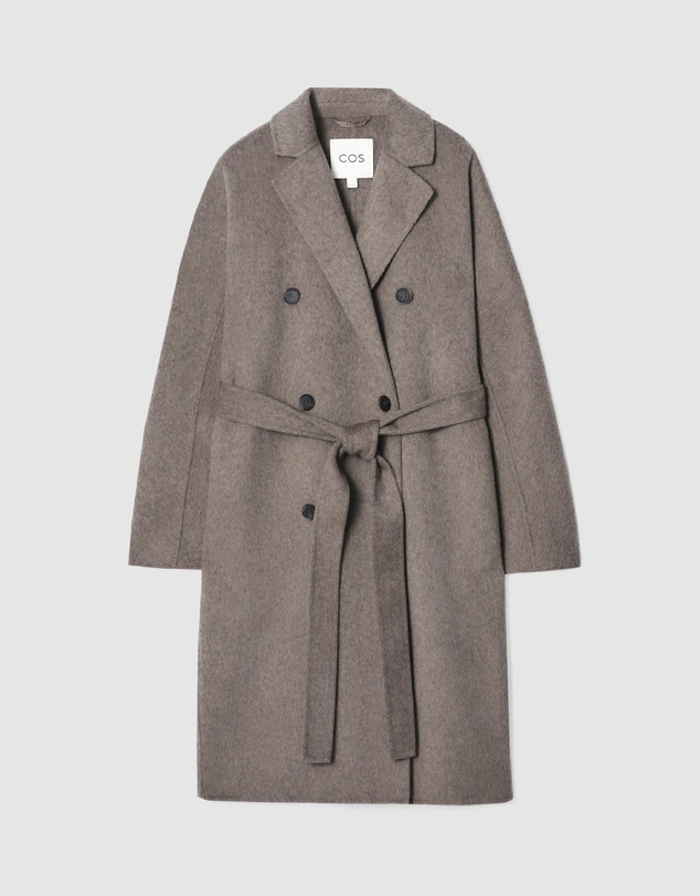 COS - Oversized Double-Breasted Wool Coat
