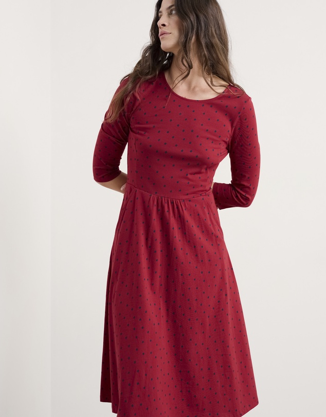 Seasalt - Seasalt Cornwall Red April Dress