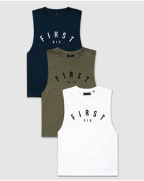 First Division - 3-Pack Core Logo Tank