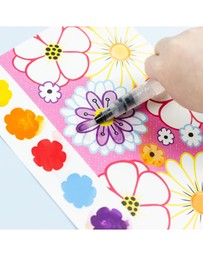 Tiger Tribe - Paint a Picture Set - Butterflies and  Flowers