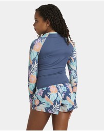 Roxy - Girls 8 to 16 Active Lycra Long Sleeve Rash Vest
