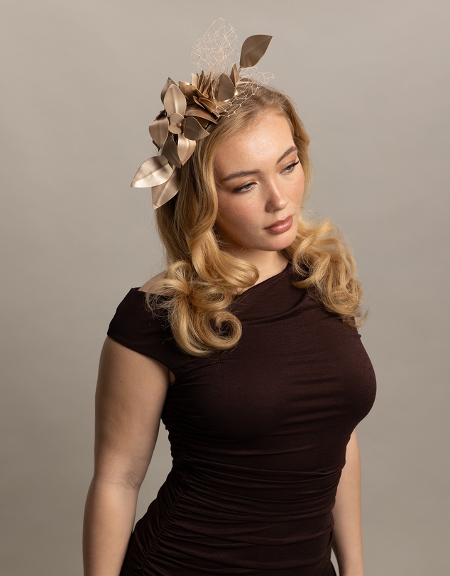 Morgan & Taylor - Dulcie Headpiece in Gold