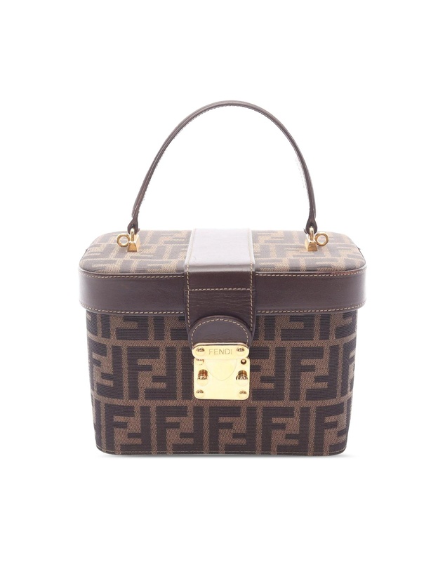 Pre-Loved by Azura Reborn - Pre-Loved Zucca Canvas Vanity Bag