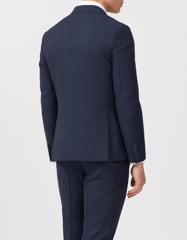 Van Heusen - Wool Blend Check Suit Jacket