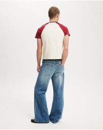 Cotton On - Baggy Bootcut Jean