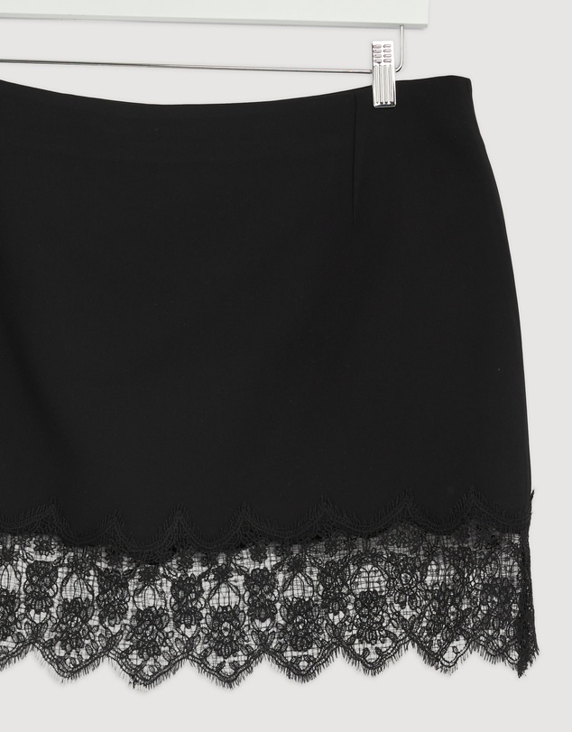 Revibe - Repaired BY JOHNNY. Elodie Lace Mini Skirt - AU 16