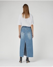 DRICOPER DENIM - Livia Long Denim Skirt