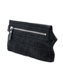 Pre-Loved by Azura Reborn - Pre-Loved Zucca Canvas Double Pocket Belt Bag