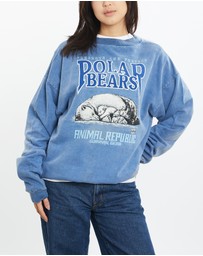 Vintage by The Real Deal - Pre Loved - 1991 Wildlife Polar Bears Sweatshirt