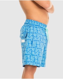 Tolu Australia - Boys Swim Shorts With Fishes