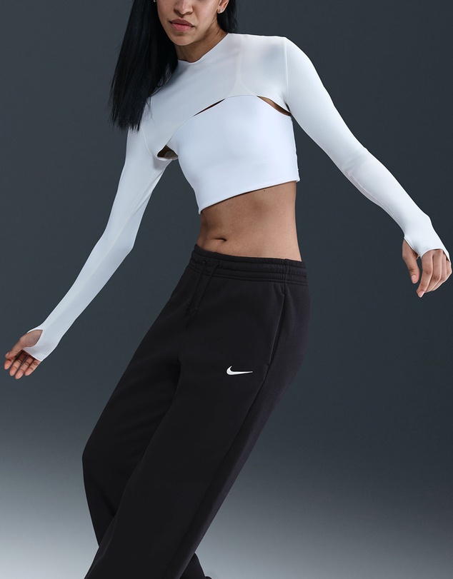 Nike - Sportswear Phoenix Fleece High-Waisted Wide-Leg Pants