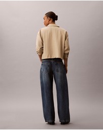 Calvin Klein Jeans - Twisted Low Rise Baggy Jeans