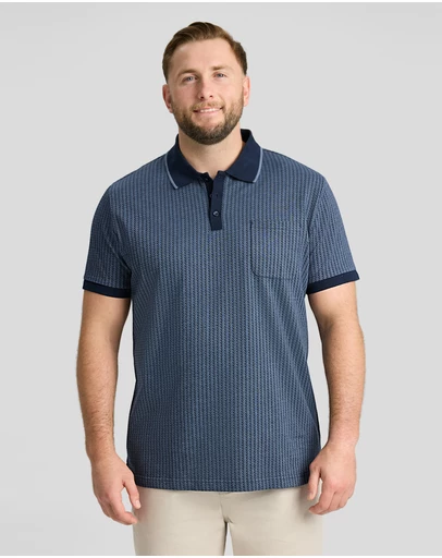 Johnny Bigg - Bradley Jacquard Polo