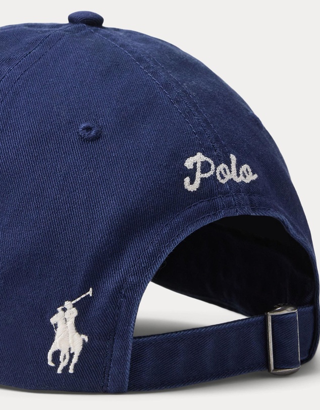 Polo Ralph Lauren - Dog-Embroidered Twill Ball Cap