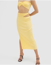 SOVERE - Intwine Knit Skirt