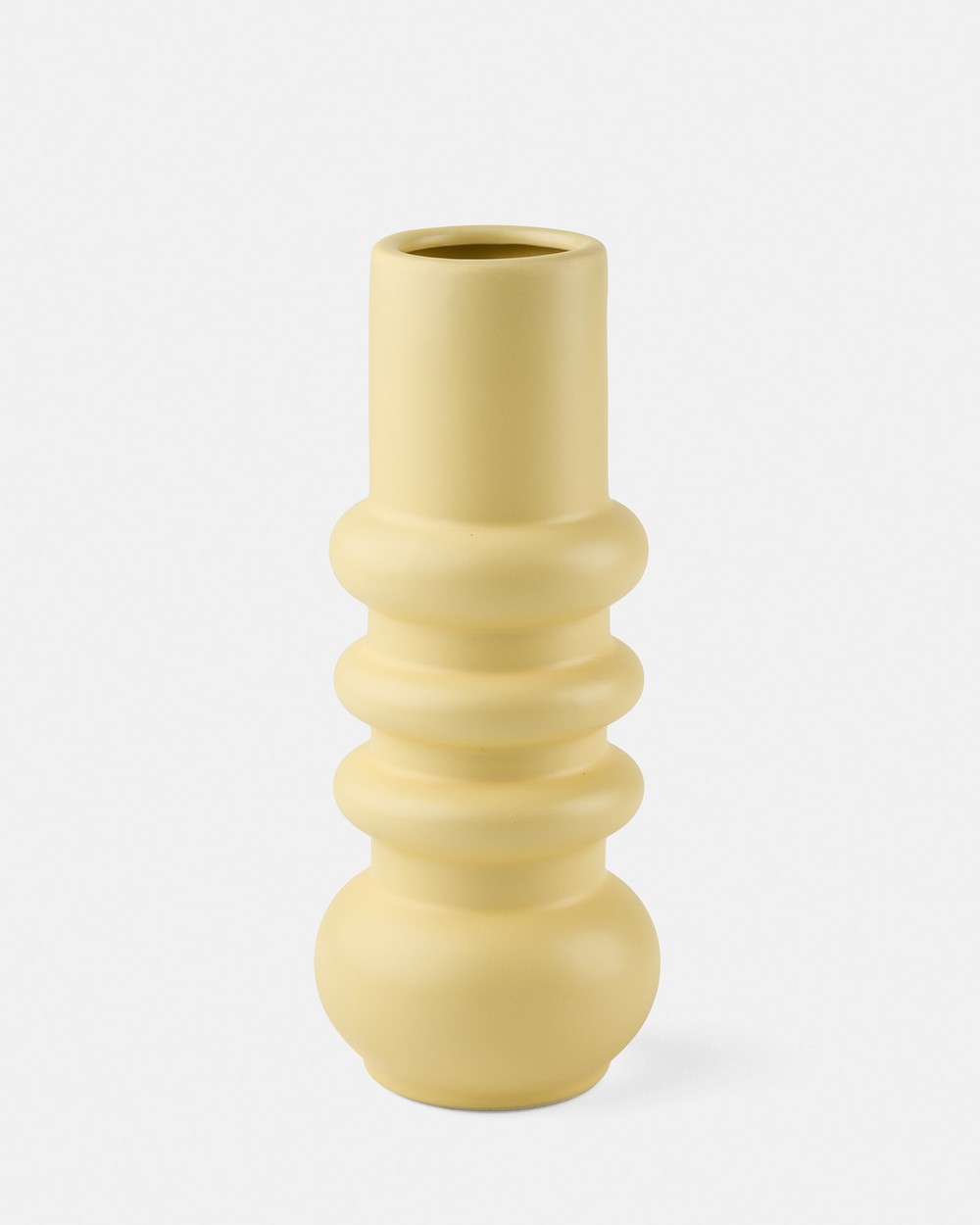 Linen House - Orbit Vase - Vases (Lemon) Orbit Vase