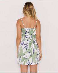 MINKPINK - Veda Shirred Mini Dress