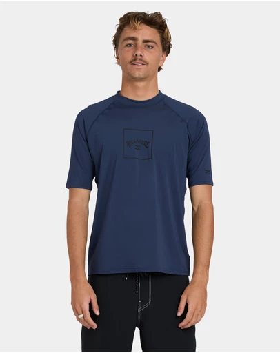 Billabong - Mens Boxed Arch Short Sleeve Rashguard