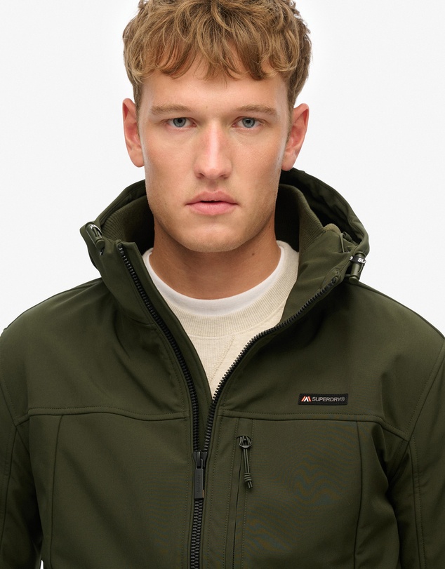 Superdry - Hooded Soft Shell Trekker Jacket