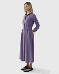 Farage - Cinched Waist Shirtdress