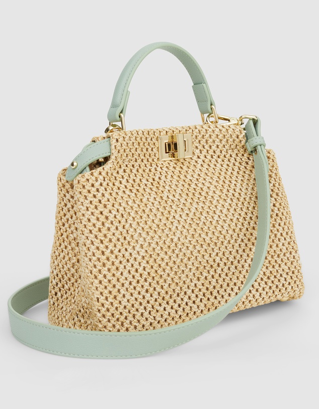 Review - Serena Raffia Bag