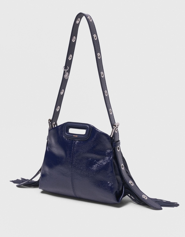 Maje - Miss M Mini Naplack Handbag